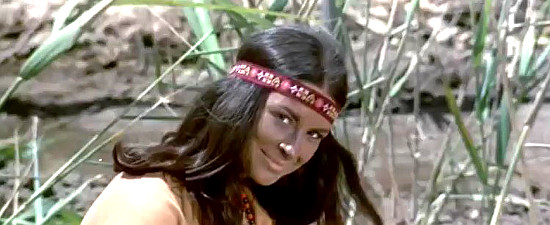 Cristina Iosani as Joe's wife in Navajo Joe (1966)