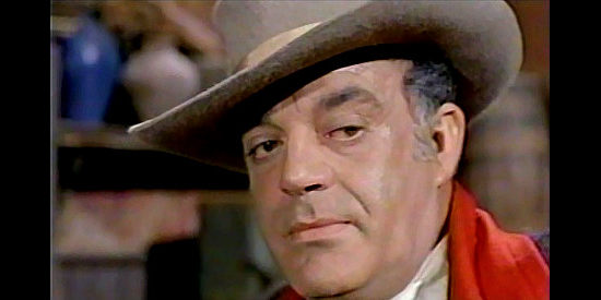 Eduardo Fajardo as Major Jackson, wondering about the stranger in town in Django (1966)