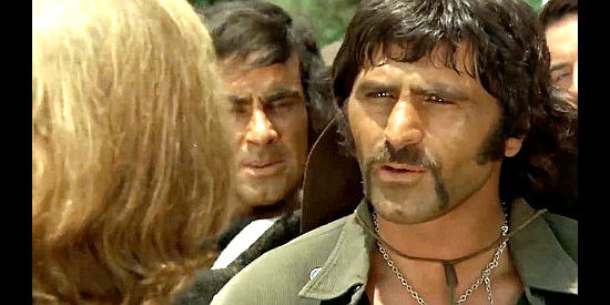 Enzo Pulcrano as Sturges, one of Flanagan's henchmen in His Name was Sam Walbash, But They Called HIm Amen (1971)