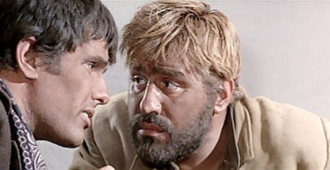 Giuliano Gemma as Tim and Mario Adorf as Harry in Sky Full of Stars for a Roof (1968)