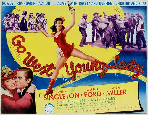 Go West Young Lady (1941) poster