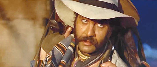 Gustavo Re as Specs, a member of the Gypsy Boots gang, decides he's seen enough in El Puro (1969)