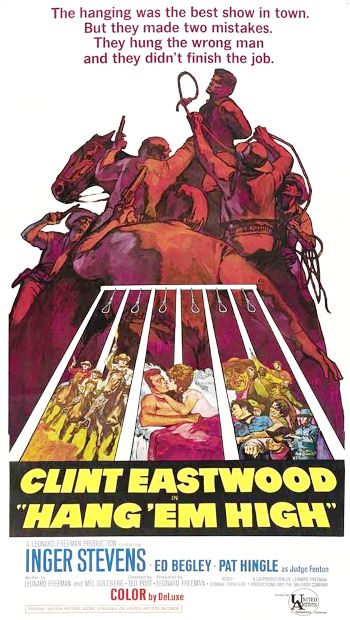 Hang 'Em High (1968) poster