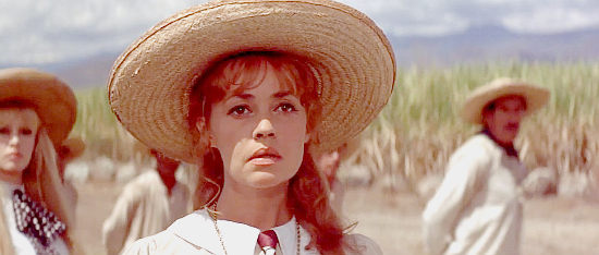 Jeanne Moreau as Maria I has a chance reunion with Flores, the revolutionary, in Viva Maria! (1965)