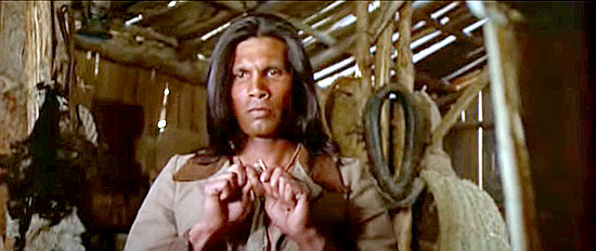 Joseph P. Persaud as Half-Breed in A Reason to Live, a Reason to Die (1972)