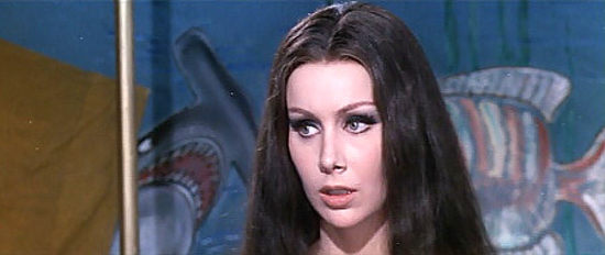Julie Menard as Sirene, the mermaid in A Sky Full of Stars for a Roof (1968) 