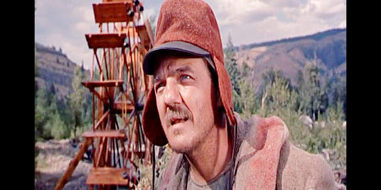 Karl Malden as Frency Plante, the miner always looking for a new grubstake in The Hanging Tree (1959)