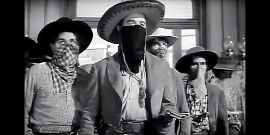 Killer Pete shows up in Headstone to commit another foul deed in Go West Young Lady (1941)