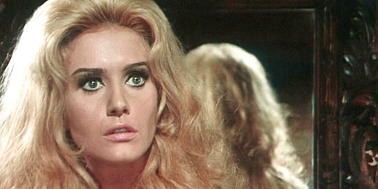 Marcella Michelangeli as Maria Acombar, confronted with an old betrayal in And God Said to Cain (1969)