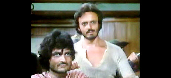 Omero Capanna as Johnny Matson with Vassili Karis as Bill Matson in An Animal Called Man (1973)