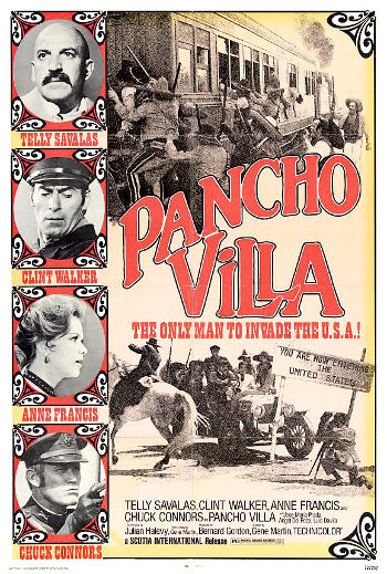 Pancho Villa (1972) poster