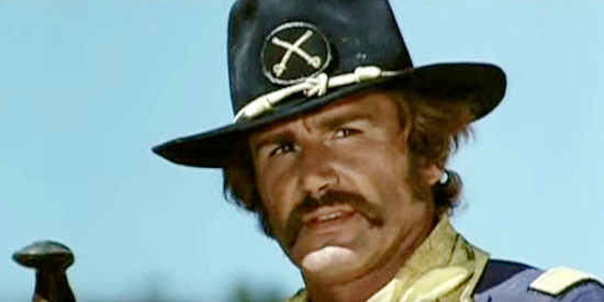 Sergio Ciani (Alan Steel) as Jeff Madison in Fasthand (1973)