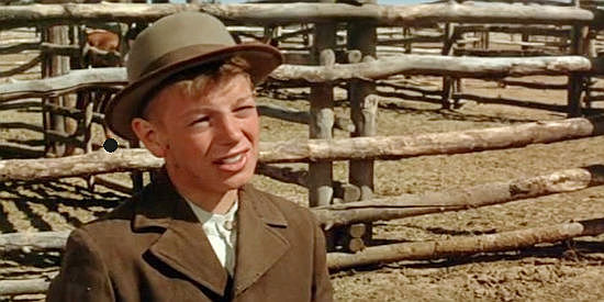 Stephen Hudis as Charlie Schwartz, one of Will Anderson's young cowboys in The Cowboys (1972)