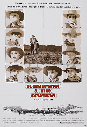 The Cowboys (1972) poster