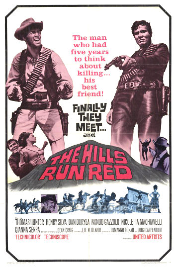 The Hills Run Red (1966) poster 