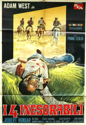 The Relentless Four (1965) poster