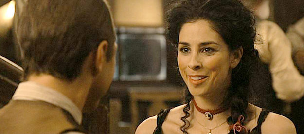 Sarah Silverman as Ruth, the whore who won't have sex with her boyfriend before they're married in A Million Ways to Die in the West (2014)