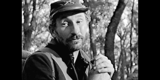 Arthur Honnicutt as Bill Porter, marching into battle with the 304th New York in The Red Badge of Courage (1951)