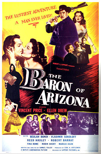 Baron of Arizona (1950) poster