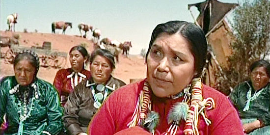 Beulah Archuletta as Look, the Indian girl who takes a liking to Martin Pawley in The Searchers (1956)