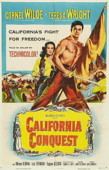 California Conquest (1952) poster