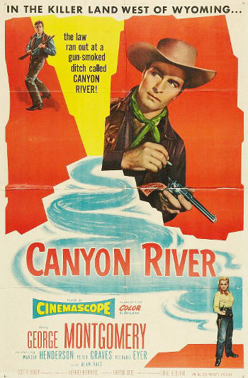 Canyon River (1956) poster