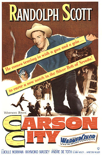 Carson City (1952) poster