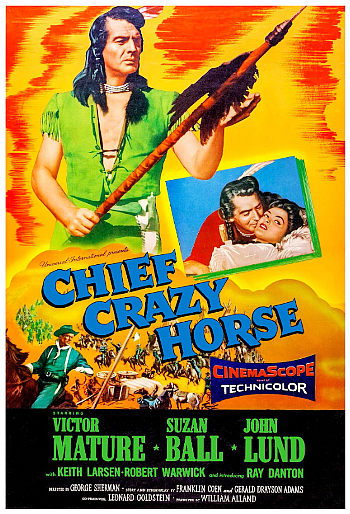 Chief Crazy Horse (1955) poster
