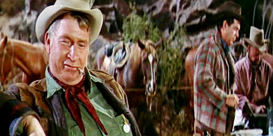 Chill Wills as Loving, a right-hand man on the Keough ranch in Gun for a Coward (1956)