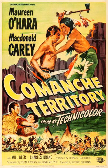 Comanche Territory (1950) poster