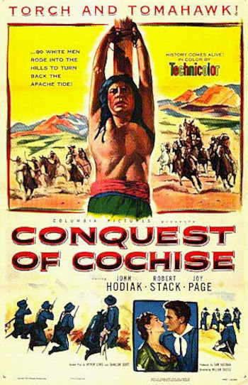 Conquest of Cochise (1953) poster