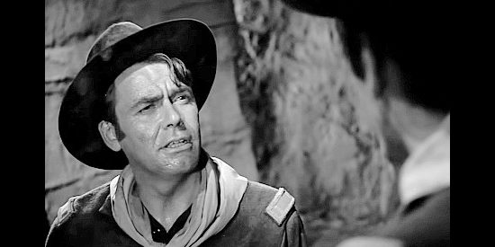 Dan Riss as Lt. Jerry Winters, second in command on the mission to Fort Invincible in Only the Valiant (1951)