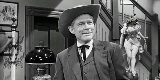 Don C. Harvey as Mac Gill, one of the town leaders who side with Tom Ketchum in Blackjack Ketchum, Desperado (1956)