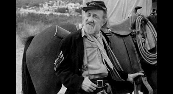 Emmett Lynn as Old Grimer, envisioning a homestead of his own in The Homesteaders (1953)