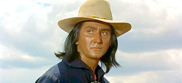 Eugene Iglesias as Chato, second in command with Taza's Apache police force in Taza, Son of Cochise (1954)