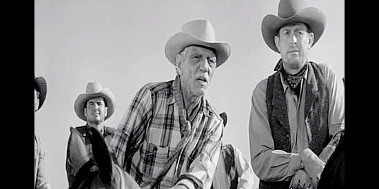 Francis McDonald as Hank, one of Shattuck's loyal allies in Duel at Apache Wells (1957)