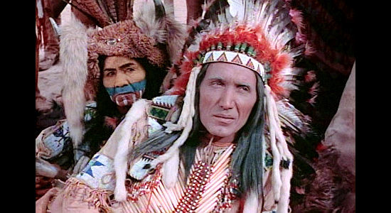 Frank DeKova as Red Hawk, hoping for peace between his tribe and the whites in The Lone Ranger (1953)