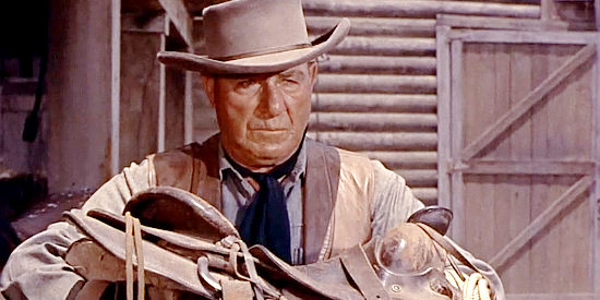Frank Hagney as Dingo Brion, a man hired to kill Marshal Caleb Ware in A Lawless Street (1955)