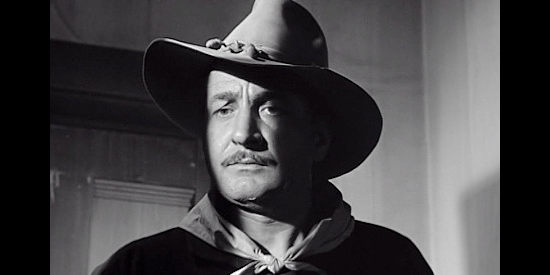 Joel Ashley as Sgt. Dockery, a man fleeing a court martial in Ghost Town (1955)