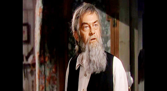 John McIntire as J.C. Hardin, John Wesley's religious and very strict father in The Lawless Breed (1953)