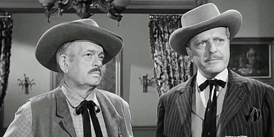 Ken Christy as Sheriff Mach and David Orrick as Bob Early in Blackjack Ketchum, Desperado (1956)