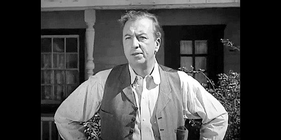 Ken Lynch as Mr. Foster, Laura's dad, trying to keep her from leaving home in The Legend of Tom Dooley (1959)