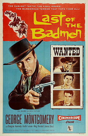 Last of the Badmen (1957) poster