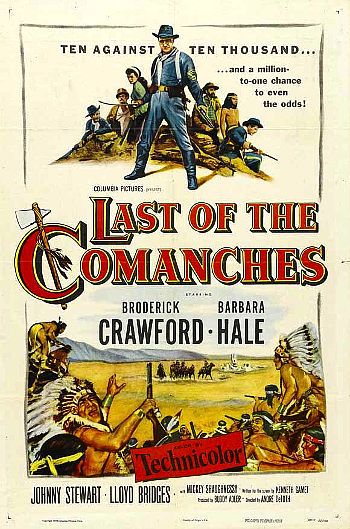 Last of the Comanches (1952) poster