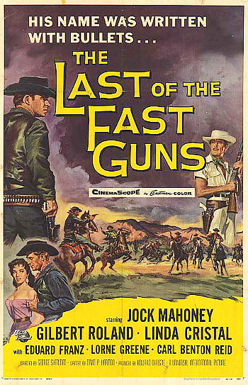 Last of the Fast Guns (1958) poster