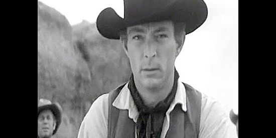 Lee Van Cleff as Steve Margolis, Rand McCord's right-hand man, growing concerned about Bill Cameron's persistence in The Last Stagecoach West (1957)