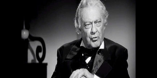 Lionel Barrymore as Andrew Jackson, trying to convince Devereaux Durke to help in getting Texas annexed into the Union in Lone Star (1952)