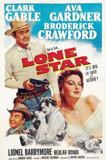 Lone Star (1952) poster