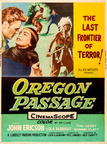 Oregon Passage (1958) poster
