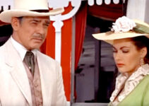 Clark Gable as Hamish Bond and Yvonne de Carlo as Amantha Starr in Band of Angels (1957)